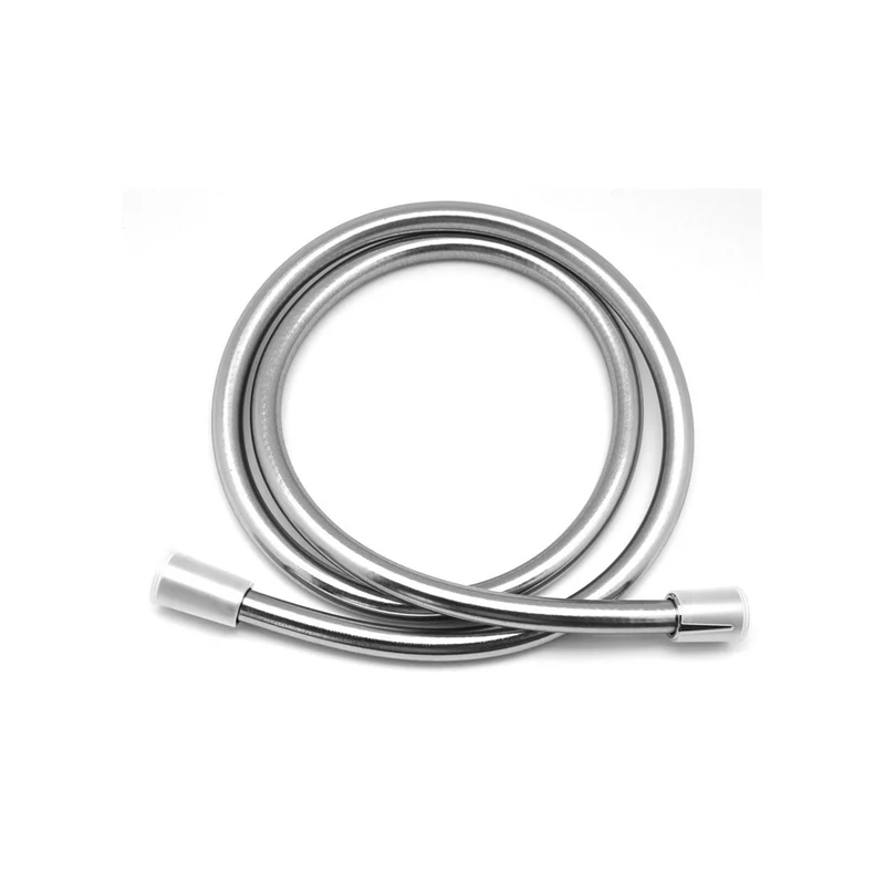 Flessibile Doccia Conico Antitorsione "Silver" In Pvc 1/2"X 1/2" - 150 Cm