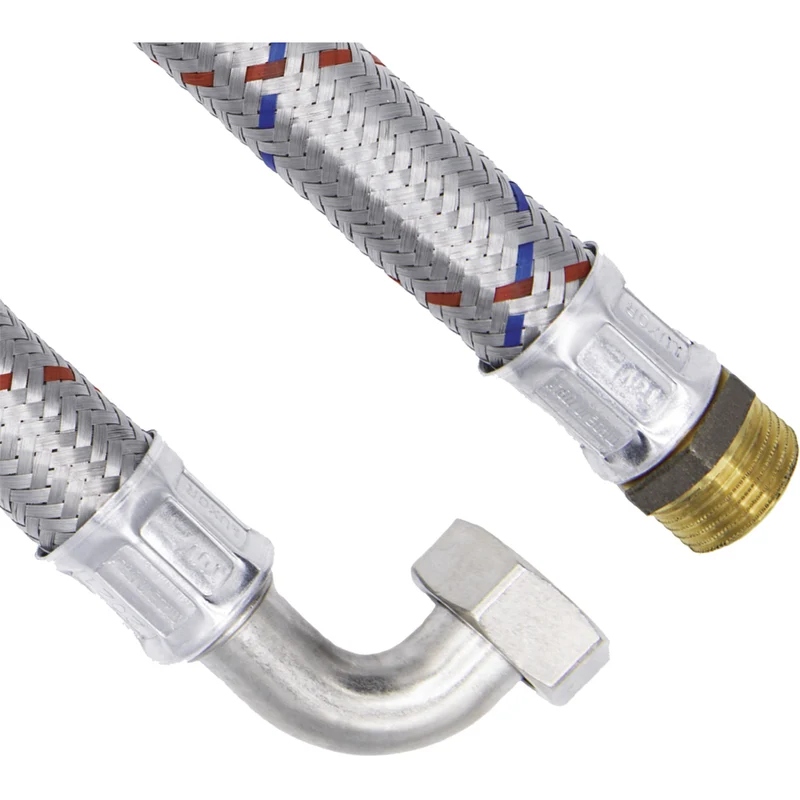 Flessibile Antivibrante Con Curva 3/4" X 3/4" Cm 60