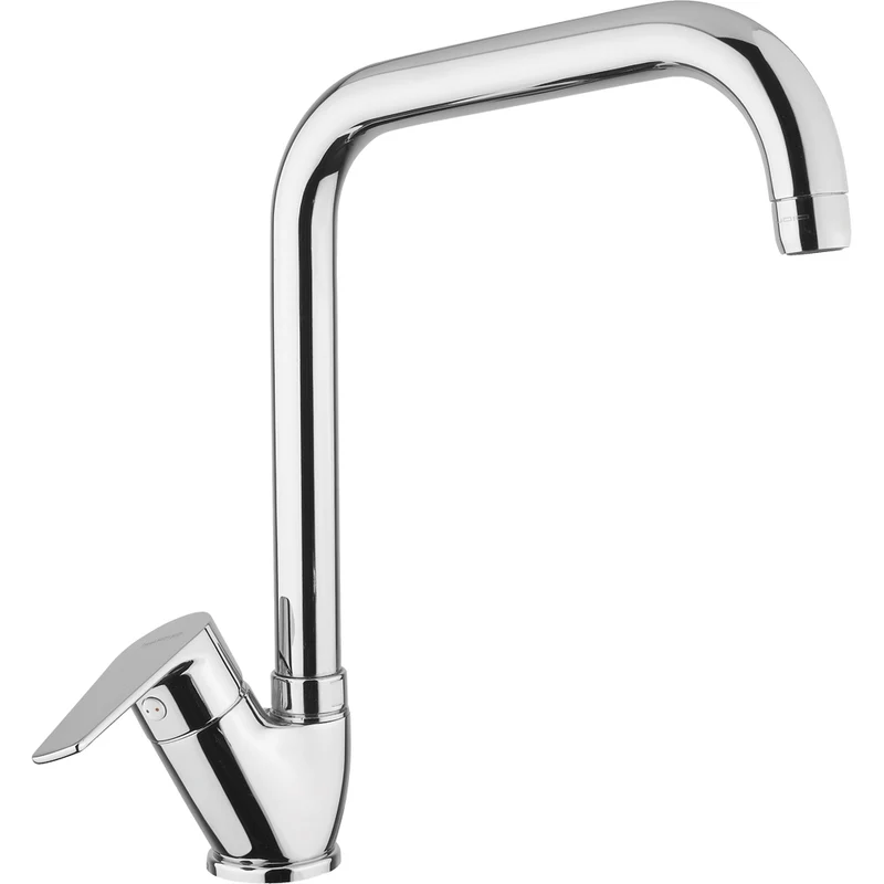 Miscelatore Lavello King Monoforo Canna Alta Cromo