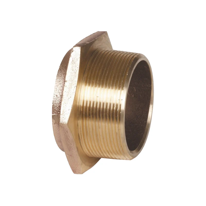 Manicotto Filettato Maschio In Bronzo A Saldare 54 X 2"
