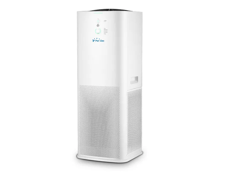 Purificatore d'aria con 2 filtri HEPA e aria ionizzata per 90m2
