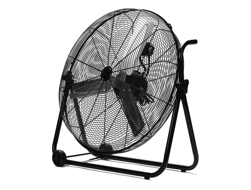 Ventilatore industriale 160 W con 3 velocità e ruote