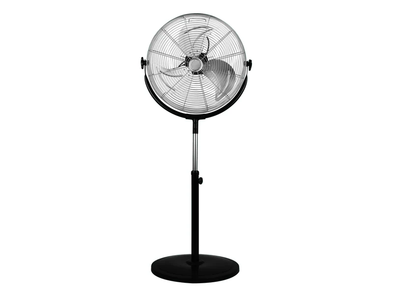 Ventilatore industriale a pavimento 120W con altezza regolabile