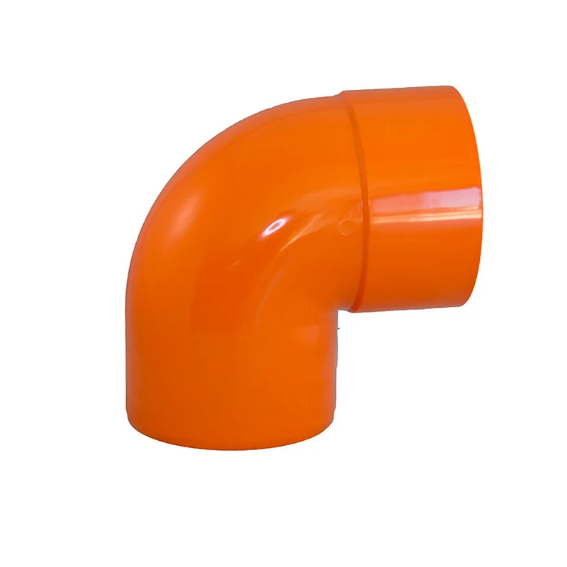 Curva 87-30° In Pvc Arancio Ø 200