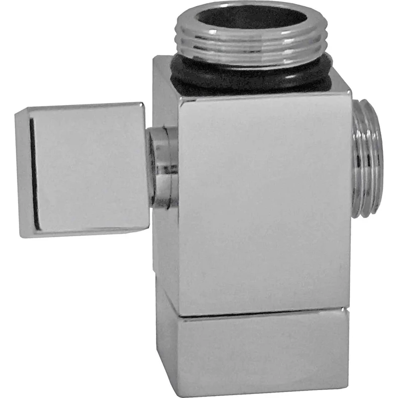 Deviatore Per Colonna Doccia Cromo "Dv 334" 3/4" M X 1/2" M X 3/4" F