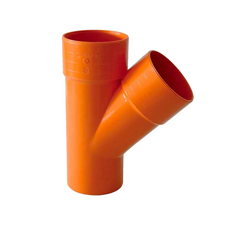 Derivazione 45° In Pvc Arancio Ø 200