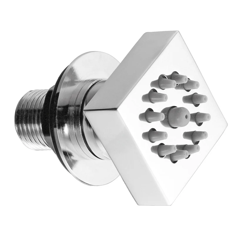 Idrogetto Snodato Quadro Ottone Cromato