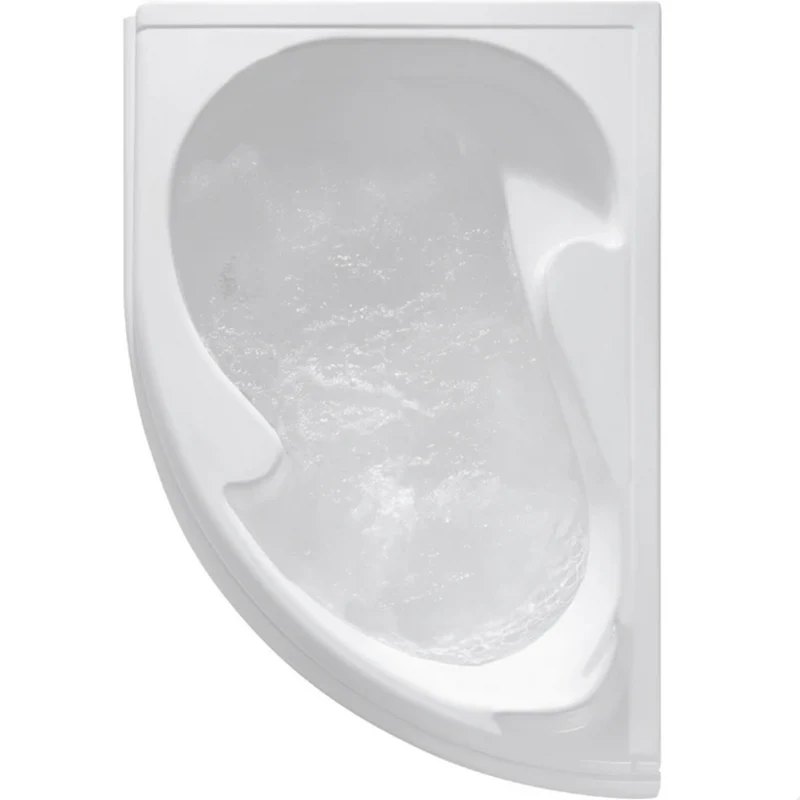 Vasca Asimmetrica Gea Solo Guscio 150X100 Cm Sx