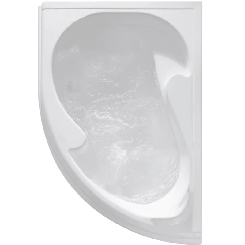 Vasca Asimmetrica Gea Con Telaio E Pannelli 150X100 Cm Dx