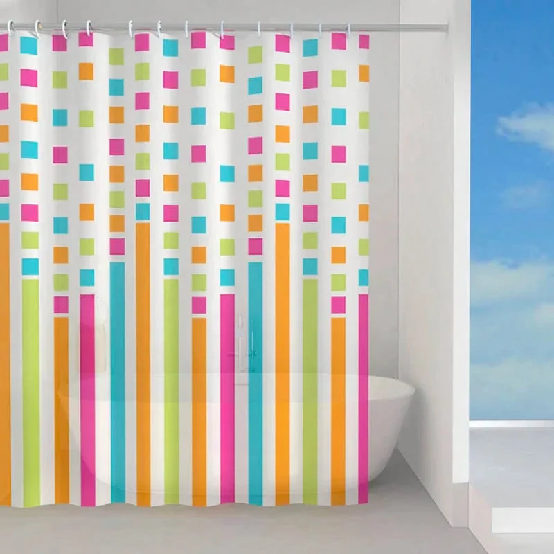 Tenda Doccia Party 180X200 Multicolore
