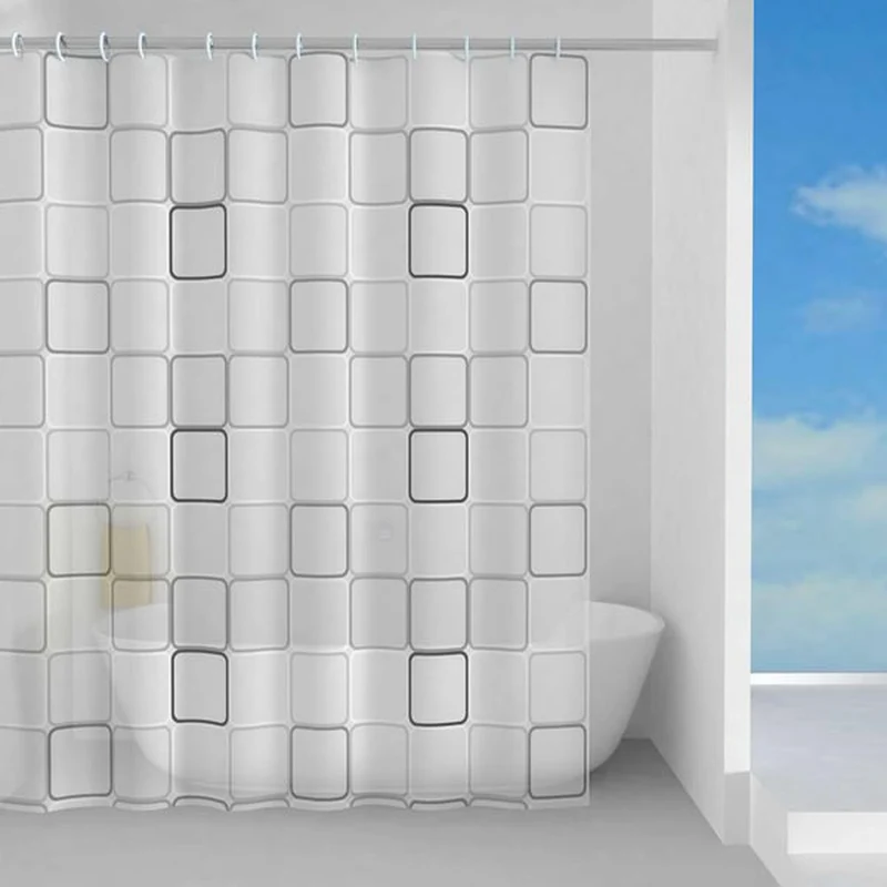 Tenda Doccia Domino 180X200 Grigio