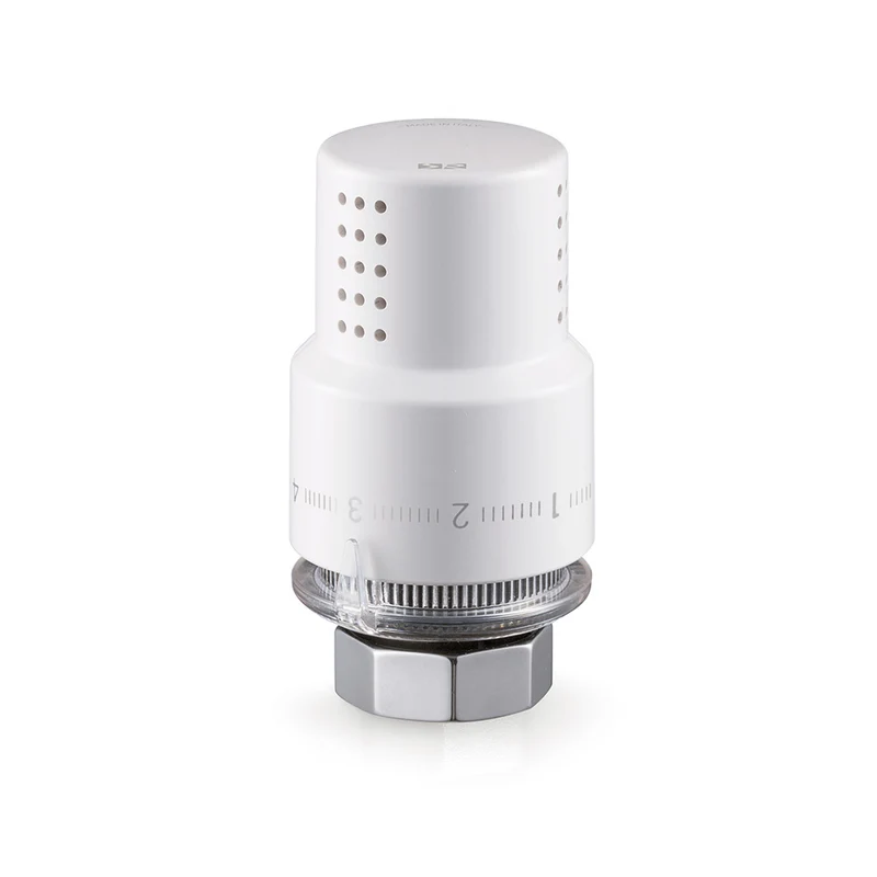 Testa Termostatica Con Sensore A Liquido Arredo Bianca M30X1,5