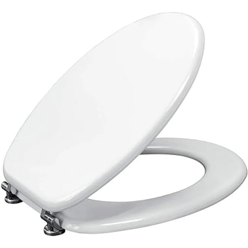 Sedile Mdf Poliesterato Universale Bianco - Chiusura Normale