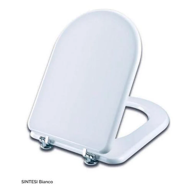 Sedile Mdf Poliesterato Sintesi Bianco - Chiusura Normale