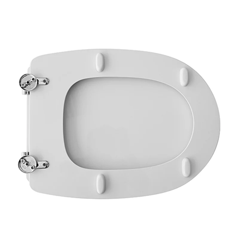 Sedile Mdf Poliesterato Medea Bianco - Chiusura Normale