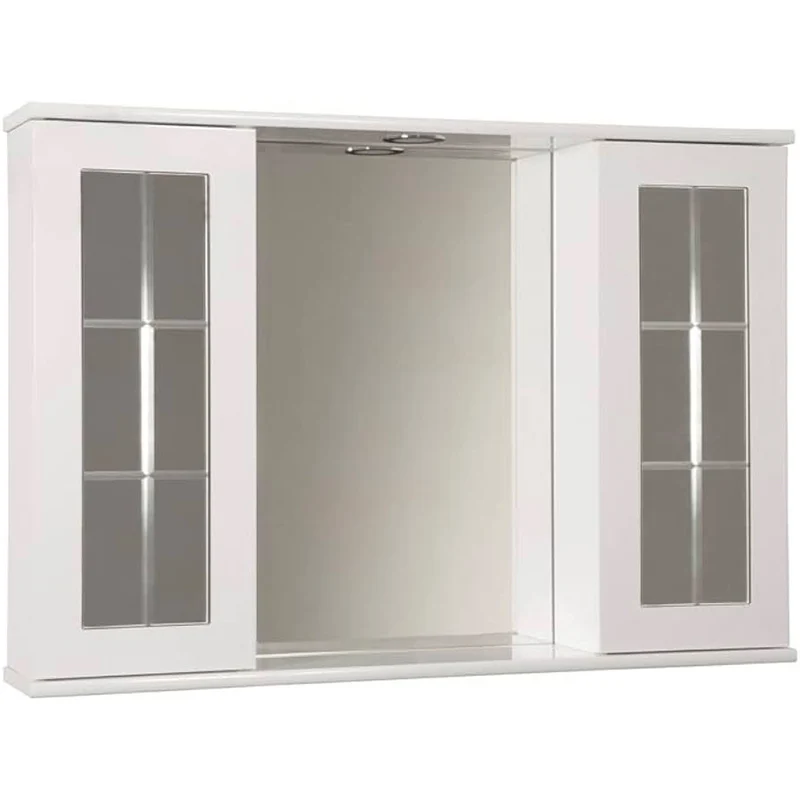 Specchiera Da Bagno Rio 2 Ante L.80 X H.60 X P.15 Cm