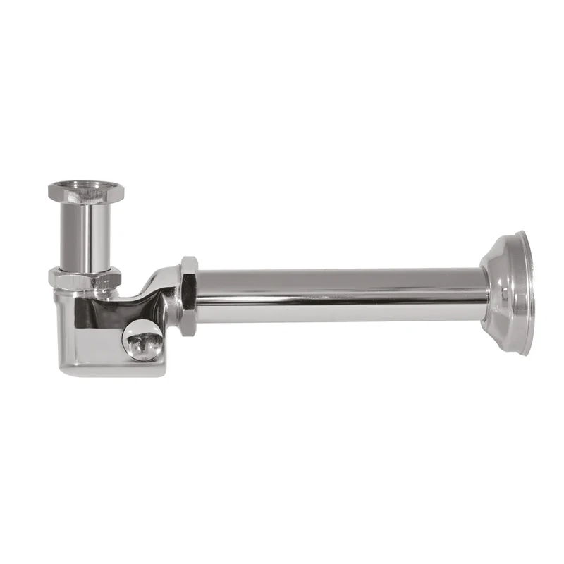 Sifone Ribassato Per Lavabo/Bidet Sospeso In Ottone 1"1/4 X 250