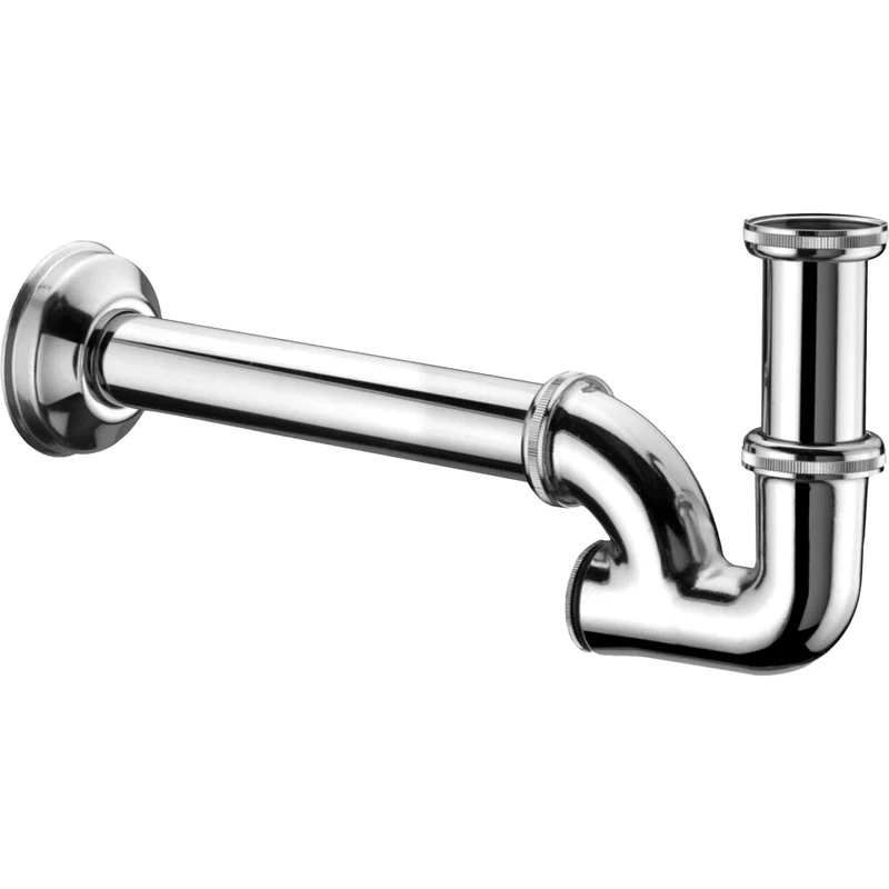 Sifone Per Lavabo Ad U Con Ispezione Posteriore "Zeta" 1"1/4