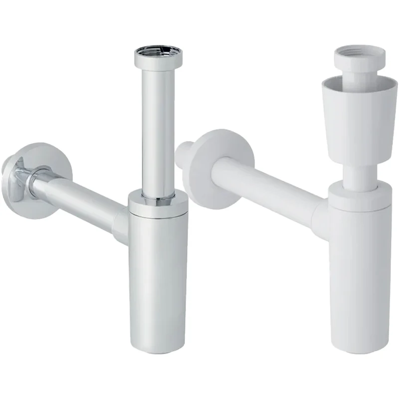 Sifone Per Lavabo A Vista Ø 40X1"1/4 Cromato