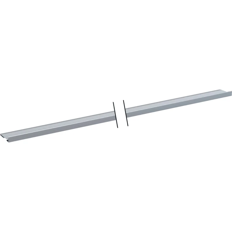Profilo Collettore Per Scarico A Parete Doccia 'Combifix' Acciaio Inox Spazzolato - 115 Cm
