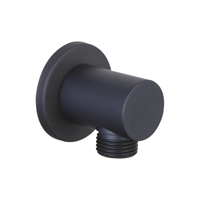 Presa Acqua Tonda Nero 1/2" - 1/2"