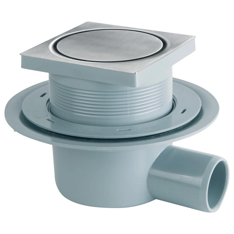 Pozzetto Per Doccia A Pavimento Miniflow Q O Key 110 X 110 Mm