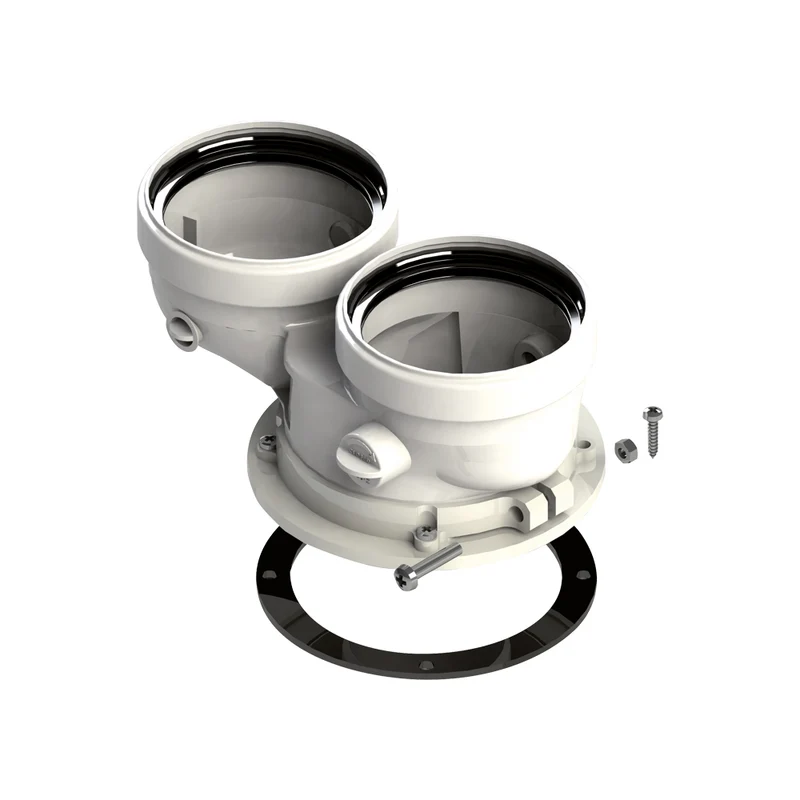 Sdoppiatore Per Caldaia A Condensazione Ferroli Ø80/80 Mm