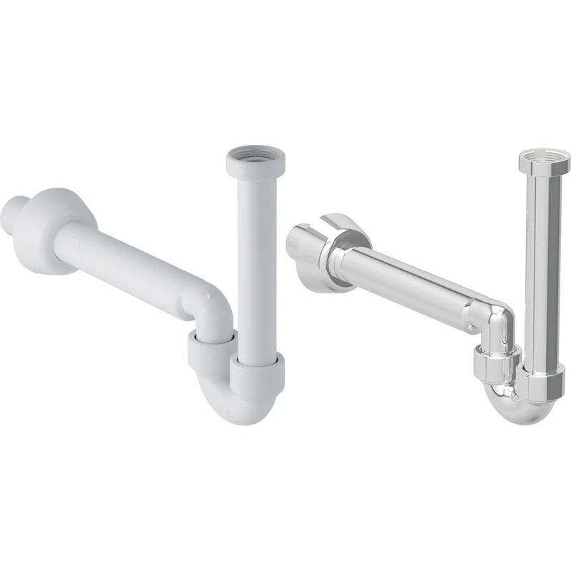 Sifone Per Bidet Orientabile Ø 40X1"1/4 Cromato Lucido