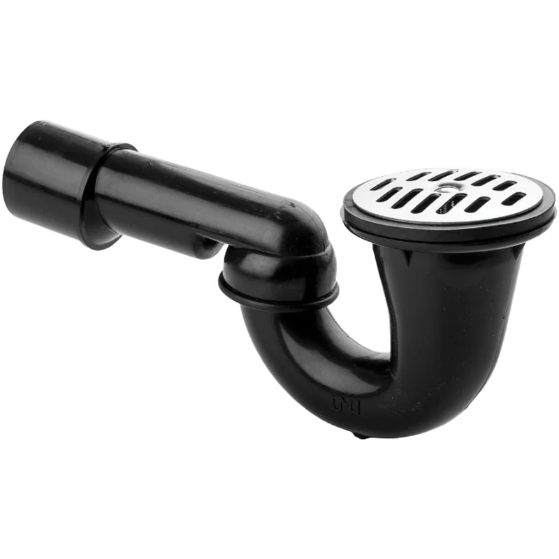 Sifone Doccia Girevole Tipo Basso "Wavin" Griglia Inox 80 Uscita 40 - 50