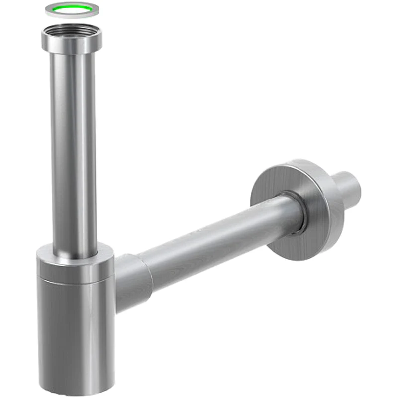 Sifone D'Arredo Per Lavabo "Mignon" Satinato 1"1/4 X Ø32