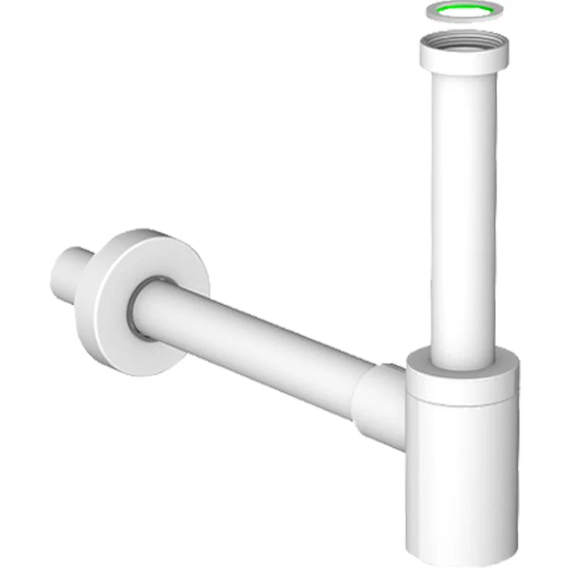 Sifone D'Arredo Per Lavabo "Mignon" Bianco 1"1/4 X Ø 32 Mm