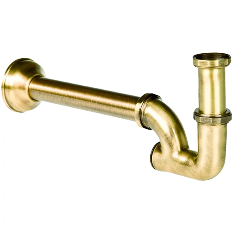 Sifone A Colonna Con Rosone Bronzato 1"1/4X25