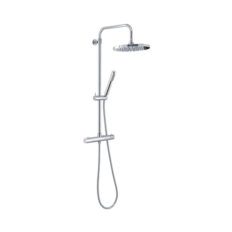 Set Colonna Doccia 'Starmix 00' Tondo Cromo