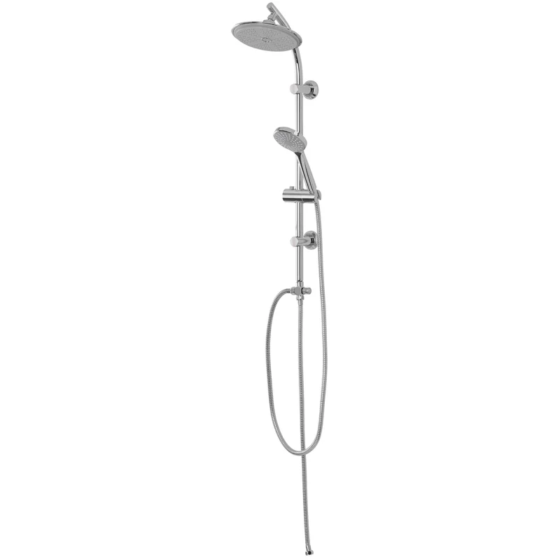 Set Colonna Doccia "Plus" Multifunzione Con Deviatore 1/2"