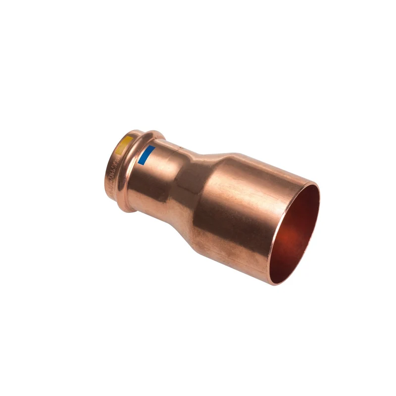 Manicotto Ridotto Maschio/Femmina In Rame A Pressare 28 X 22 Mm