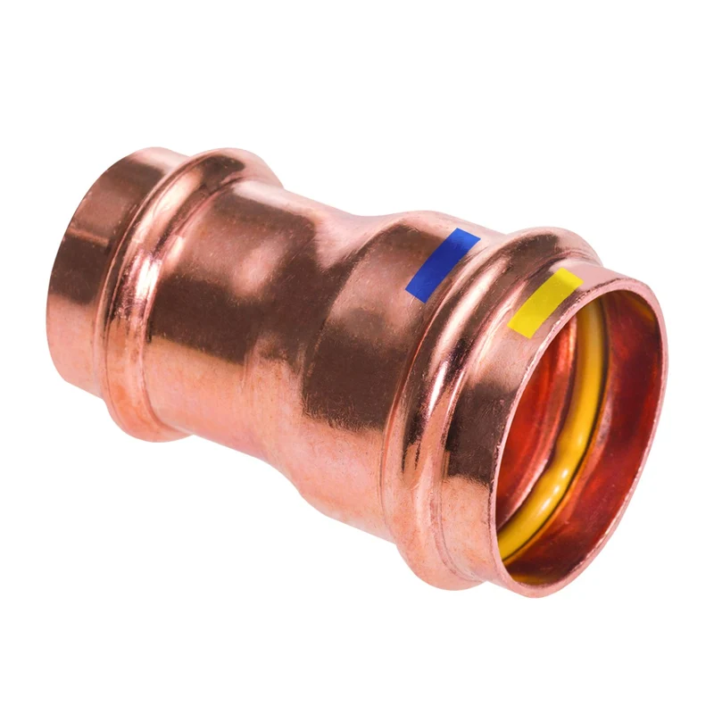 Manicotto Ridotto Femmina/Femmina In Rame A Pressare 35 X 28 Mm