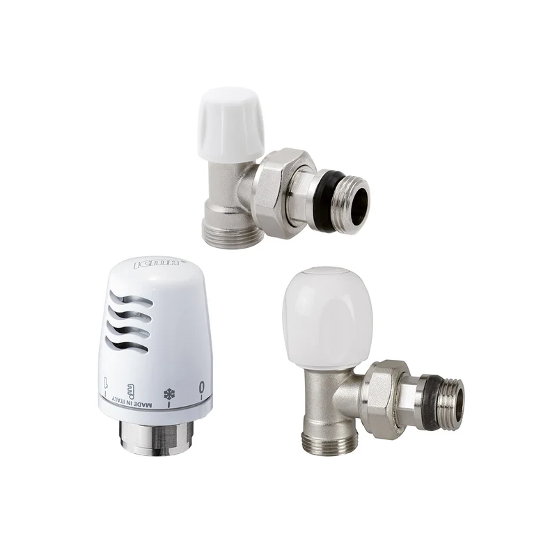 Kit Termostatico A Squadra Tulipano Icma 3/8"