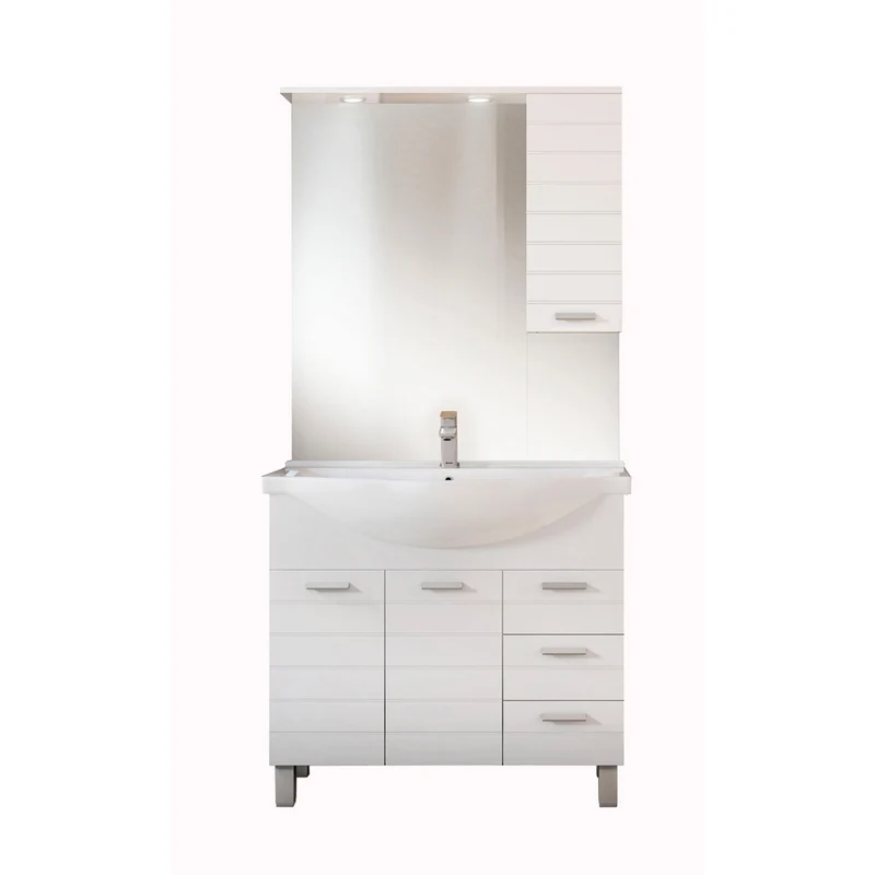 Mobile Da Bagno Rigo 85 Base Cm 85 Con Cassetti