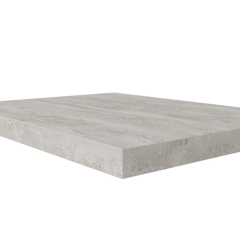 Mensolone 'Linea' Per Lavabo D'Appoggio Beton Cm 80 L - 46 P - 3,8 H