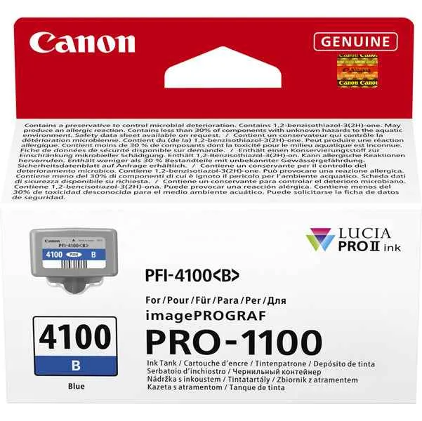 Canon - Cartuccia PFI-4100 - Blu - 6786C001