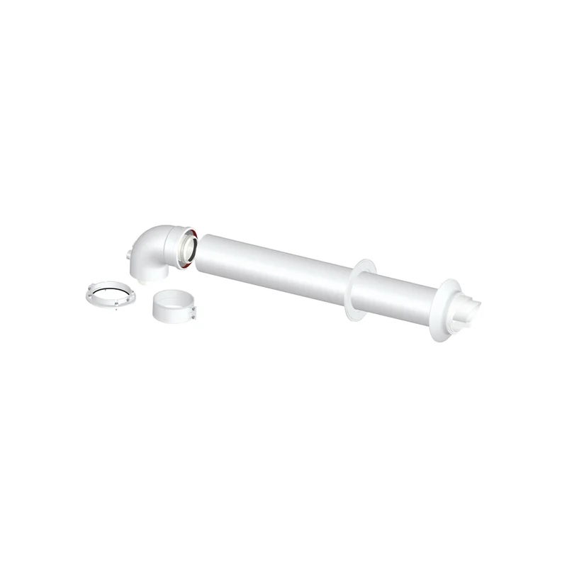 Kit Orizzontale Ø60/100 L.80Cm Per Caldaia Hermann Thema + Spazio*