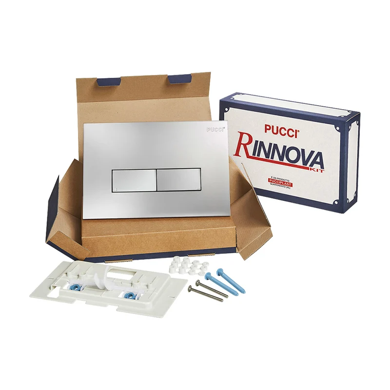 Kit Eco Rinnova Doppiotasto Bianca Mm 10