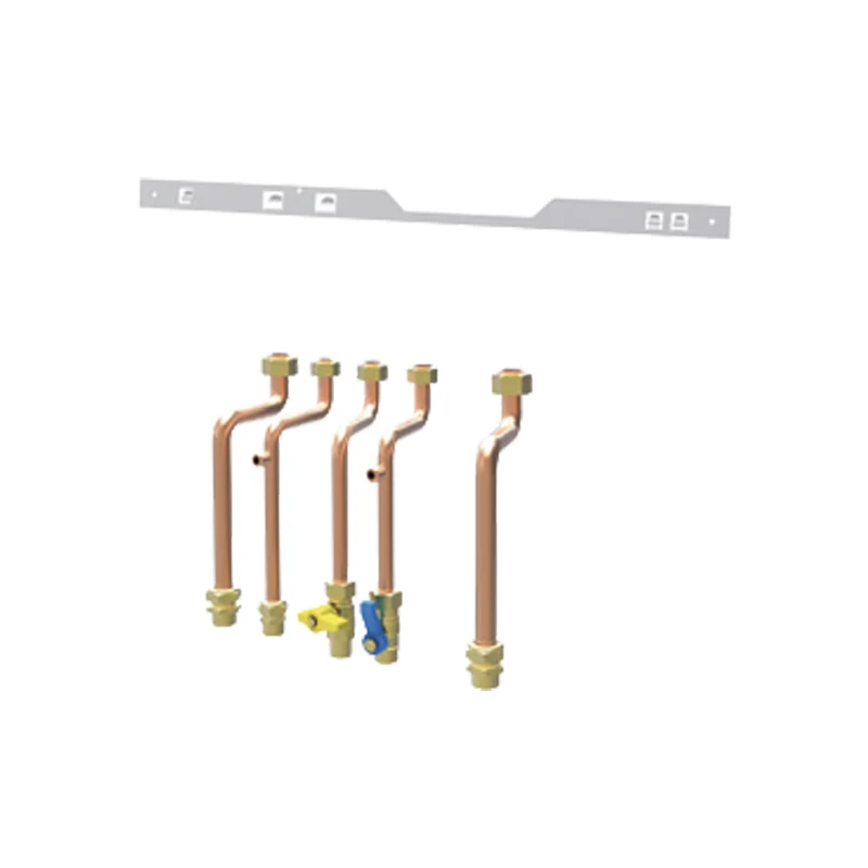 Kit Di Installazione Ad Incasso Per Caldaia Ferroli 5 Tubi + Staffa