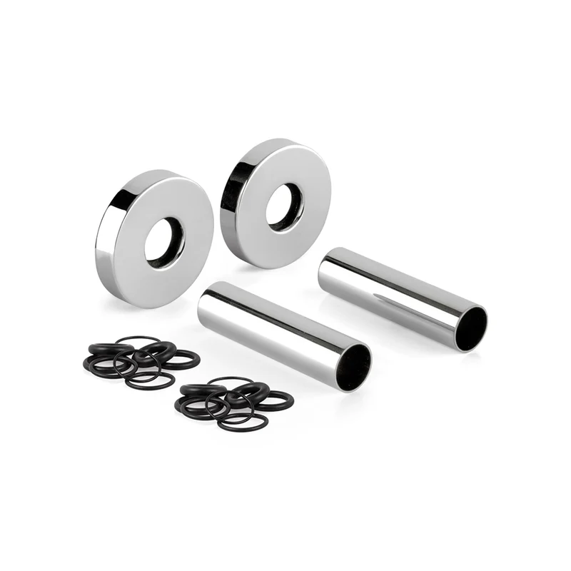 Kit Copritubo Tondo Cromo Ø18 X L.70 Mm