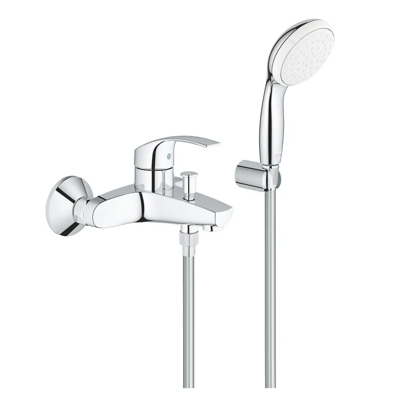 Gruppo Vasca Eurosmart New Con Accessori Cromo