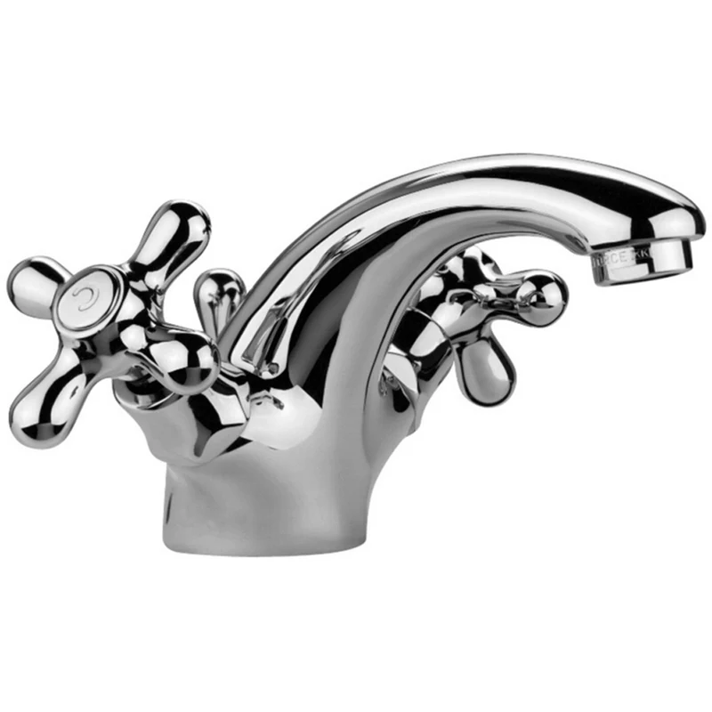 Gruppo Monoblocco Lavabo Iris Cromo