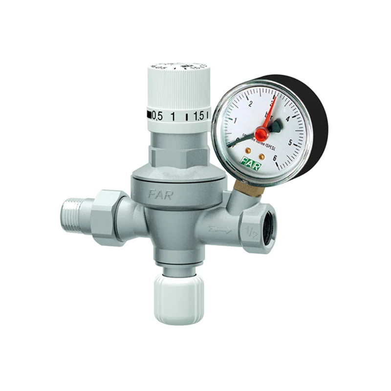 Gruppo Di Riempimento Automatico Con Manometro Far 1/2" Mf