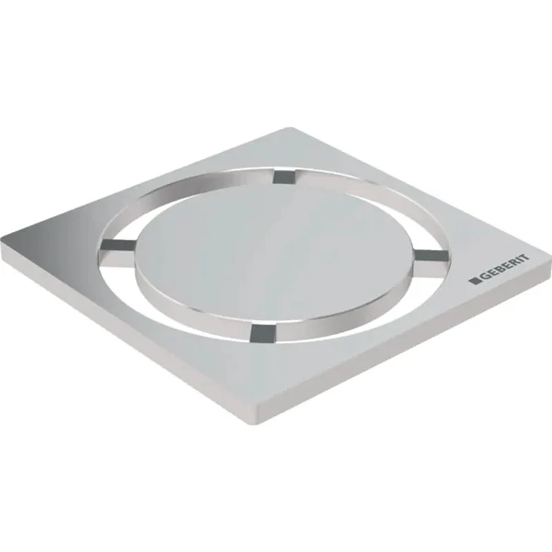 Griglia Inox Per Sifone Doccia Design 8X8 Rotondo