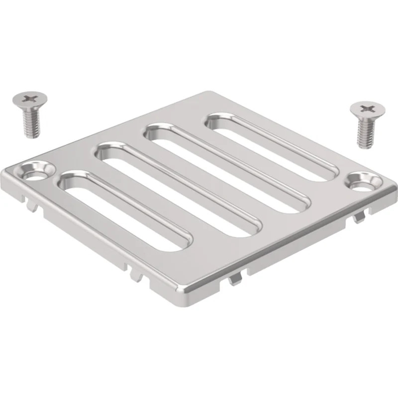 Griglia Inox Per Sifone Doccia Avvitata 8X8