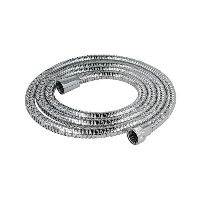 Flessibile Doccia Conico Antitorsione "Silver Metallic" 1/2" - 1/2" 200 Cm